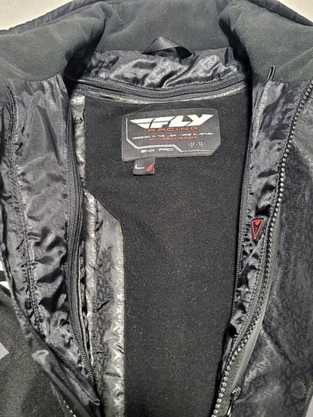 Fly Racing Patrol Softshell Jacket Color Block Size Large - Picture 6 of 10